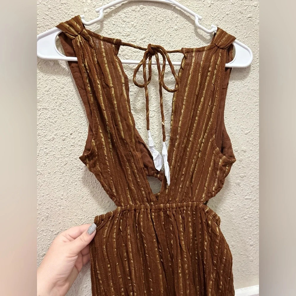 L*Space Rafael Cover-Up In Coffee NWOT XS - Picture 7 of 9